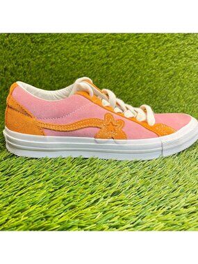 Converse One Star Ox Tyler the Creator Women Size 7 Pink Athletic Shoes Sneakers